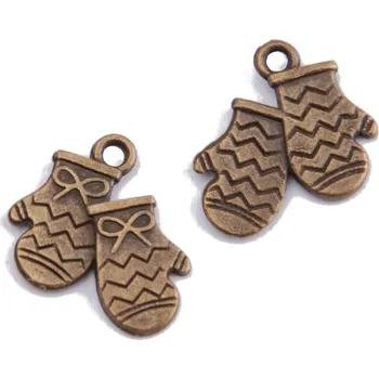 Přívěsek Přívěsek RUKAVICE, 16x18mm, 2ks