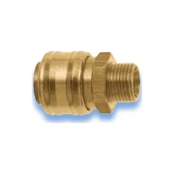 Zahradní hadice Karasto Armaturenfabrik Oehler 1330A Rychlospojka 1/8"vnější závit , mosaz 670653