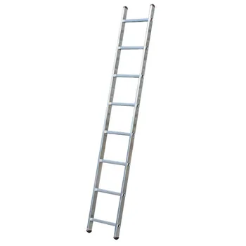 Železářství Hliníkový žebřík 1x8 Elkop (Jednodílný, nosnost 150 kg, zahrada i domácnost)