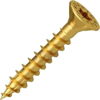Vrut Vrut do dřevostavby RAPID 3,5x25/21 TORX zinek žlutý (Tesařský vrut, zápustná hlava)