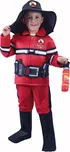 Rappa Dětský kostým hasič s českým…