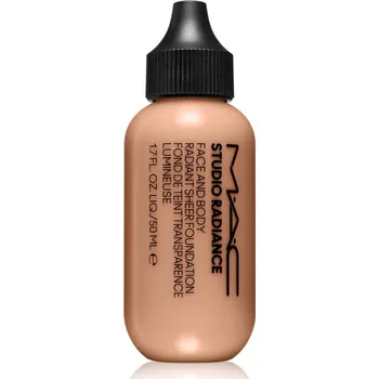 Make-up MAC Cosmetics Studio Radiance Face and Body Radiant Sheer Foundation lehký make-up na obličej a tělo odstín W3 50 ml