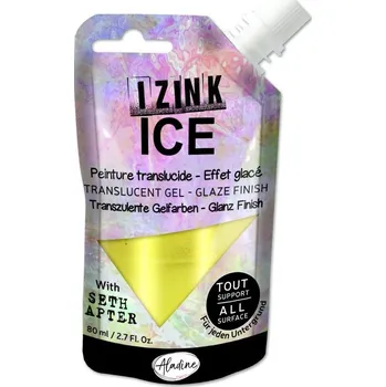 Výtvarná barva Poloprůhledná barva Izink ice 80 ml - cold gold zlatá -