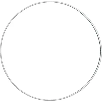 Lapač snů Knorr prandell Kruh kovový (10ks) hladký průměr 22cm