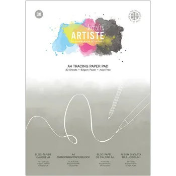 WEST DESIGN PRODUCTS LIMITED Pauzovací papír Artiste A4 (63g/m2, 30 listů)