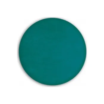 Předsíňová stěna Čalouněný nástěnný panel kolo - průměr 30 cm, výška 3 cm - zelenomodrá