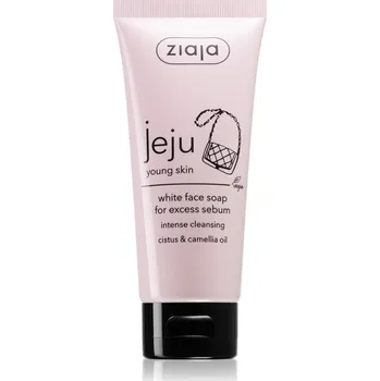 Ziaja Jeju Young Skin jemné čisticí mýdlo na obličej 75 ml