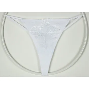 Kalhotky Greenice Dámská tanga vz. 562 Velikost: 2XL - 3XL, Barva: bílá