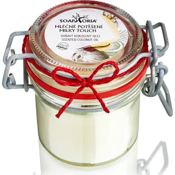 Pleťový olej Soaphoria Milky Touch Scented Coconut Oil bio kokosový olej 125 ml