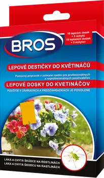 Insekticid BROS Lepové destičky do květináčů 10 ks