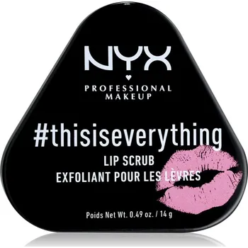 Pleťový peeling NYX Professional Makeup #thisiseverything peeling na rty 14 g