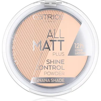 Pudr Catrice All Matt Plus matující pudr odstín 002 banana shade 10 g