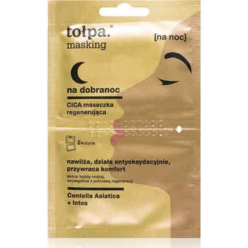 Pleťová maska Tołpa Masking regenerační maska na noc 2x5 ml