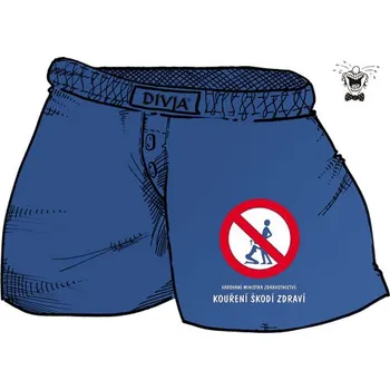 Žertovný předmět Trenýrky - Kouření škodí zdraví Velikost: XL