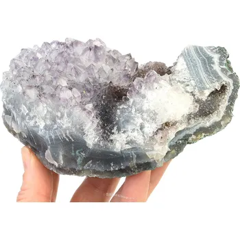 Přírodní kámen Přírodní ametystová drúza 571g (Brazílie)