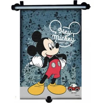 Stínítko do auta Roletka na zadní okno - s dětským motivem Mickey Mouse (33x56cm)