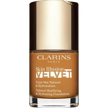 Make-up Clarins Skin Illusion Velvet tekutý make-up s matným finišem s vyživujícím účinkem odstín 117N 30 ml