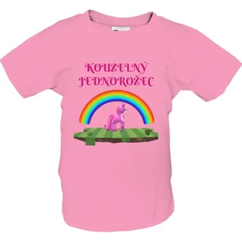 Pánská móda Tričko s potiskem Kouzelný jednorožec dětské