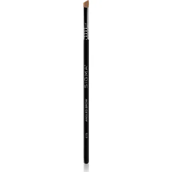 Barva na řasy a obočí Sigma Beauty Brow E75 Angled Brow Brush zkosený štětec na obočí 1 ks