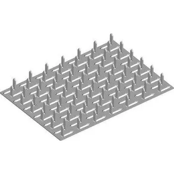 Tesařské kování Styčníková deska 140x252 mm, 01-02 BV15 (Styčníková deska BOVA žárový zinek)