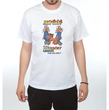 Žertovný předmět Tričko - Hoříš sexuální touhou? - hasiči Velikost: XL