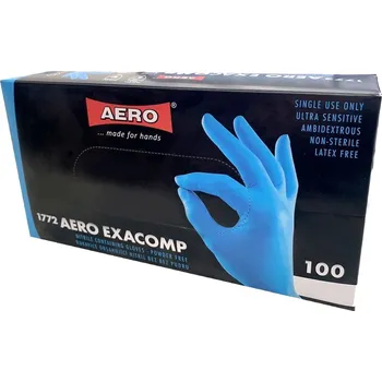 Aero Nitrilvinylové bez pudru modré 100…
