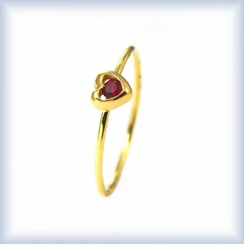 Prsten žluté zlato 60