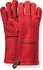 Příslušenství pro gril Feuermeister BBQ Premium kožené grilovací rukavice červené 10