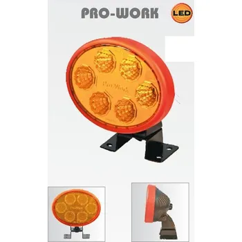 Přídavný světlomet Světlo pracovní LED 12 i 24V Pro-Work žluté sklo