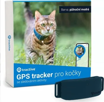 Lokátor Tractive GPS Cat 4 LTE Tracker a monitor aktivity pro kočky