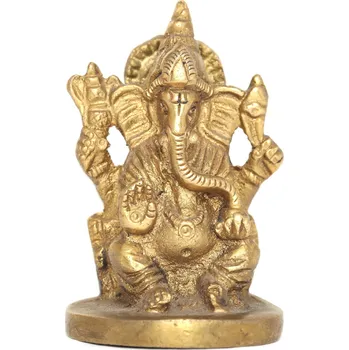 Mosazná soška Ganesha 5,5 cm
