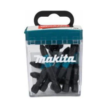 Bit 10x Šroubovací BIT Makita Impact Black - PH2, 50mm, 1/4" (E-12407)