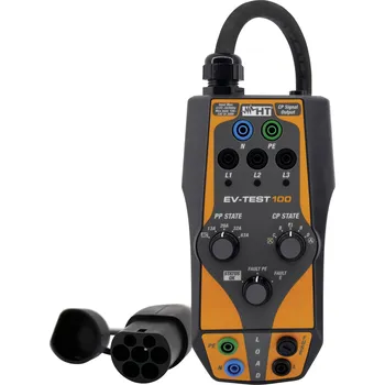 Měřicí kabel HT Instruments EV-TEST100 Testovací adaptér pro nabíjecí stanice E, 1010960, testovací adaptér, 1 ks