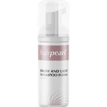 VÝPRODEJ: HairPearl Brow and Lash Shampoo Foam 6048 - čistící a odličovací pěna, 50 ml