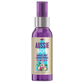 Vlasová regenerace Recenze Aussie SOS Save My Lengths! 3in1 olej na vlasy 100 ml