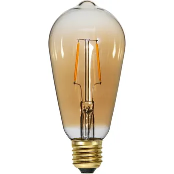 Žárovka LED žárovka E27 0,75W 2000K Filament jantarová