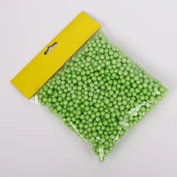 Perličky polystyrén pr.0,7cm/8g zelená