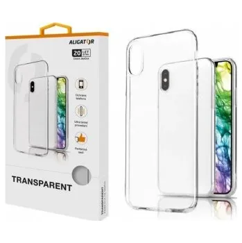 Telefonní příslušenství Pouzdro TRANSPARENT ALIGATOR Huawei Y5p