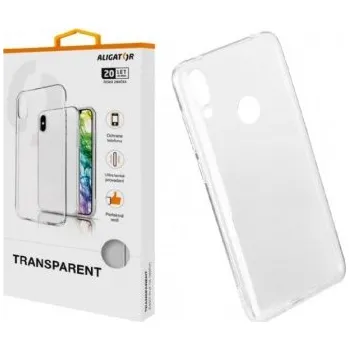 Pouzdro na mobilní telefon Pouzdro TRANSPARENT ALIGATOR Huawei Y7 2019
