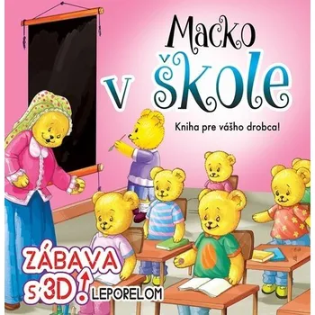 Cizojazyčná kniha Macko v škole
