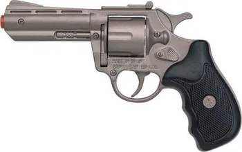Dětská zbraň Alltoys Gonher policejní revolver stříbrný
