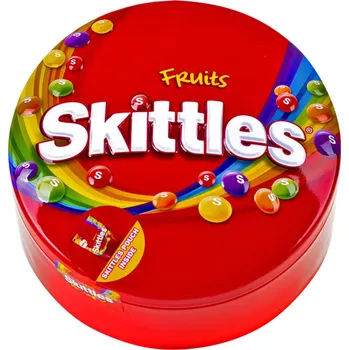 Čokoládová tyčinka Skittles Fruit 195 g Tin