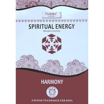 Vonná tyčinka Goloka Vonné tyčinky Yoga series Spiritual energy, 15 g