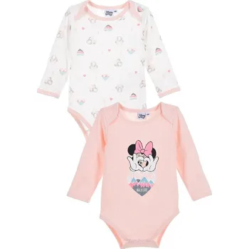 Dívčí pyžamo Dvojbalení dívčích bodýček Minnie Mouse Disney Velikost: 86
