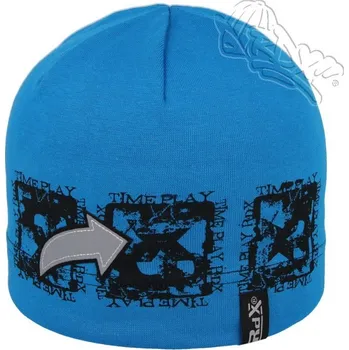 Kojenecká čepice RDX Chlapecká čepice Šipka s reflexním prvkem Modrá Vel. 4