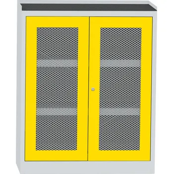 Skříň pro záchrannou složku Skříň na chemikálie SCHT1B, 1180x950x500 mm, slevy