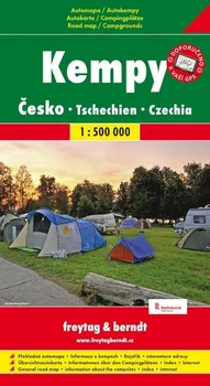 Česko: Camping & Caravaning 1:500 000 - Freytag & Berndt (2020)