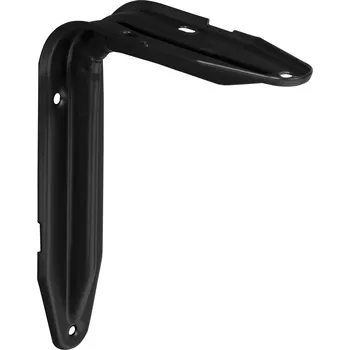 Nábytkové kování Walteco Konzole KLASIK 150x110mm, nosnost 10kg, černá