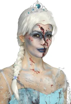 Karnevalová paruka Smiffys Elsa Ledové království zombie 