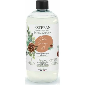 Aroma difuzér Esteban Paris Parfums Esteban Paris Parfums NATURE – WILD CEDAR NÁPLŇ DO DIFUZÉRU 500 ml
